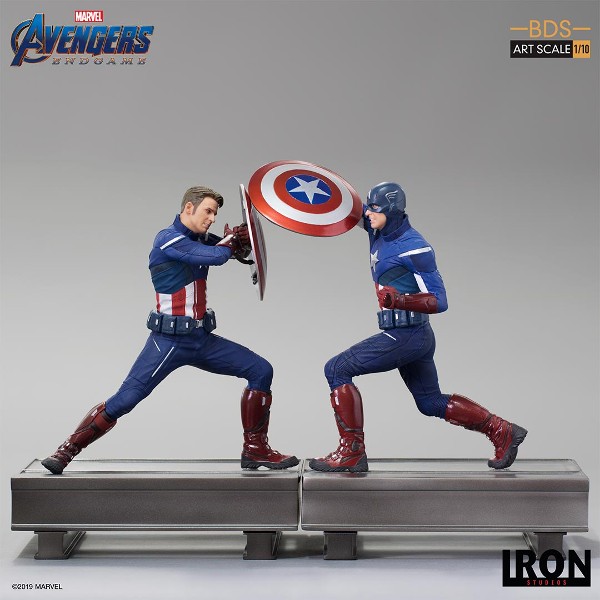 Iron Studios Marvel Avengers Endgame Captain America Vs Diorama